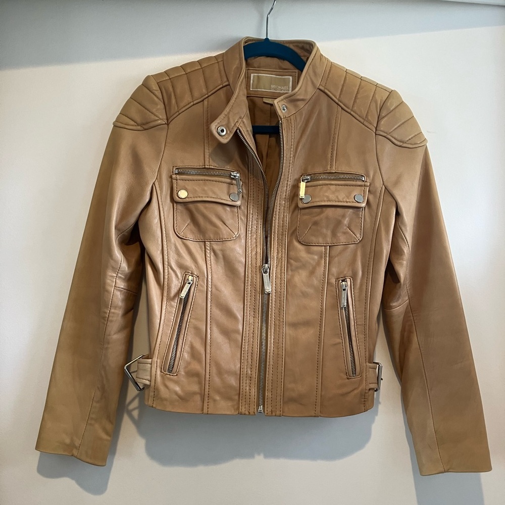 Michael Kors Leather Jacket